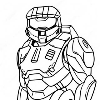 Halo Coloring Pages