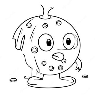 Pac Man Coloring Pages