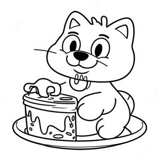 Garfield Coloring Pages