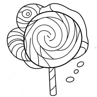 Lollipop Coloring Pages