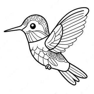 Hummingbird Coloring Pages