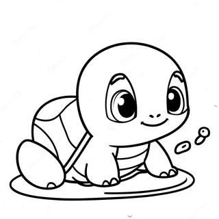 Squirtle Coloring Pages