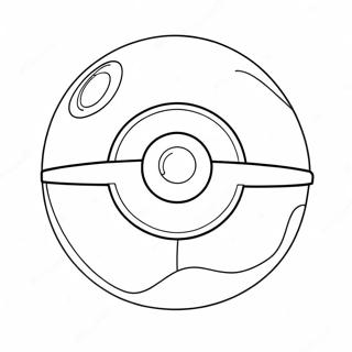 Shiny Pokeball Coloring Page 36788-8045