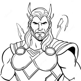 Thor Coloring Pages