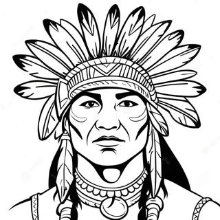 Native American Coloring Pages