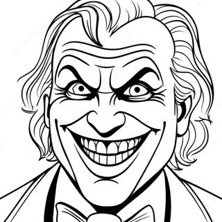 Joker Laughing Manically Coloring Page 38927-8501