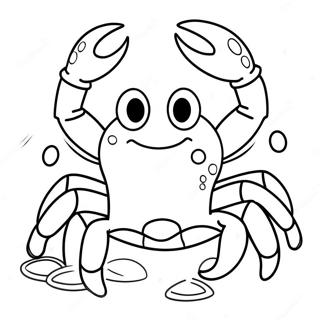 Crab Coloring Pages