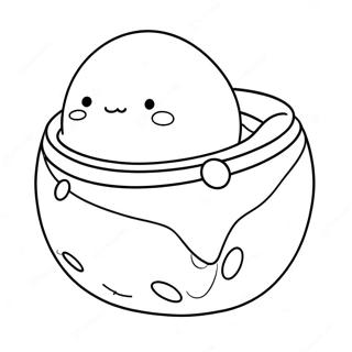 Gudetama Coloring Pages