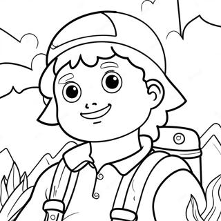 Luca Adventure Coloring Page 40183-8774