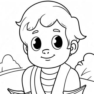 Luca Adventure Coloring Page 40183-8775