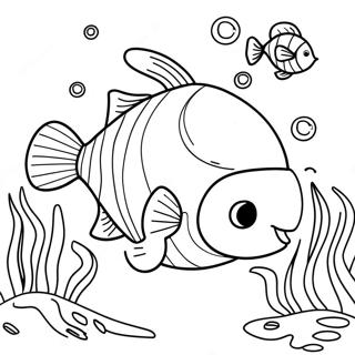 Luca Underwater Scene Coloring Page 40184-8777