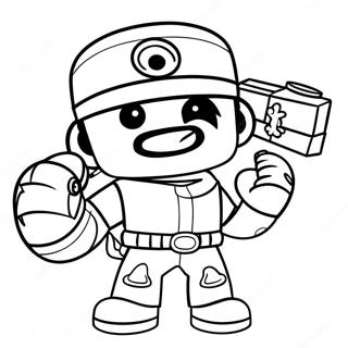 Brawl Stars Coloring Pages