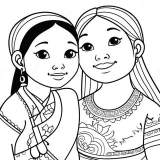 Raya Last Dragon Coloring Pages