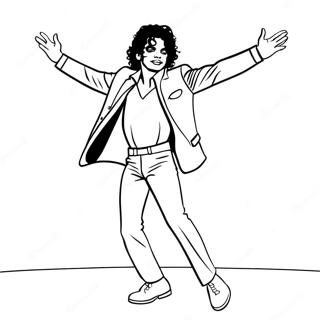 Michael Jackson Coloring Pages