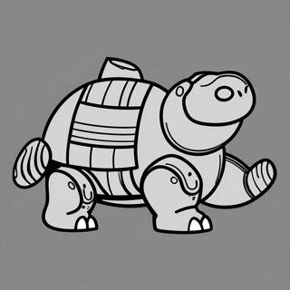 Blastoise Coloring Pages