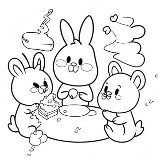 Pochacco Coloring Pages