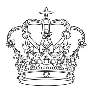 Royal Crown Coloring Page 41540-9075