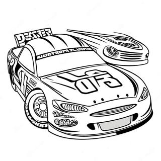 Nascar Coloring Pages