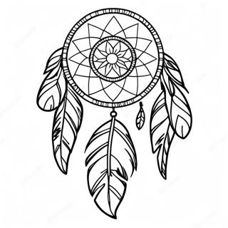 Dreamcatcher Coloring Pages