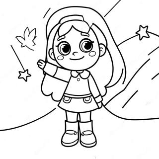 Gravity Falls Coloring Pages