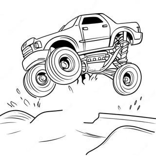 Monster Truck Coloring Pages