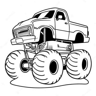 Monster Truck Coloring Pages