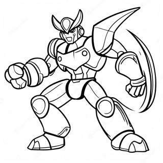Bakugan Action Pose Coloring Page 43110-9432