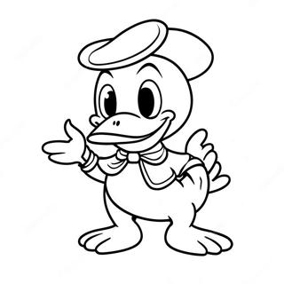 Donald Duck Coloring Pages