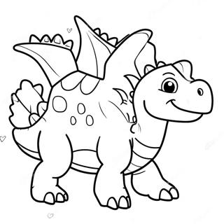 Stegosaurus Coloring Pages