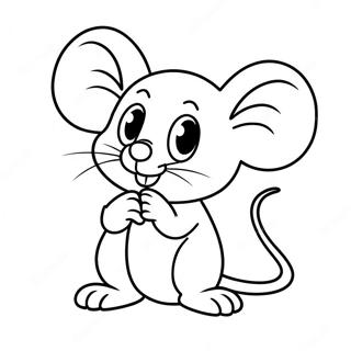 Mouse Coloring Pages