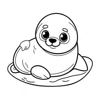 Seal Coloring Pages