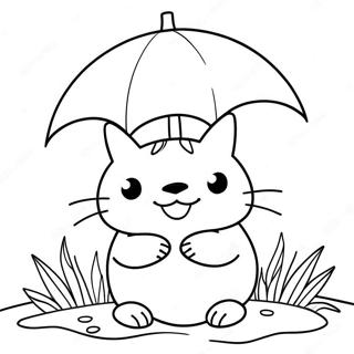 Totoro Coloring Pages