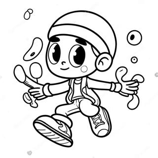 Splatoon Coloring Pages