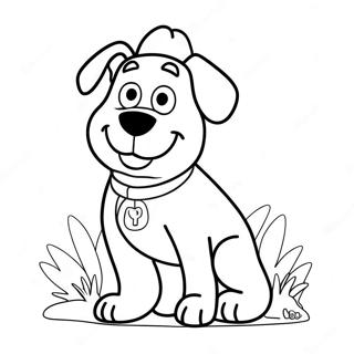 Up Dog Dug Coloring Page 43998-9631