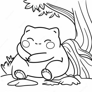 Snorlax Coloring Pages