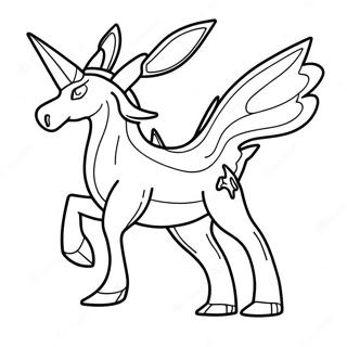 Arceus In Action Coloring Page 44708-9778