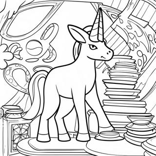 Arceus With Colorful Plates Coloring Page 44711 9789