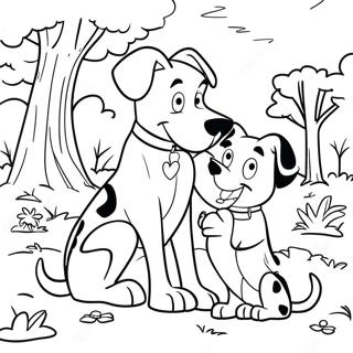 101 Dalmatians Coloring Pages