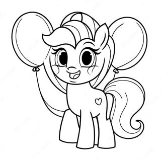 Pinkie Pie Coloring Pages