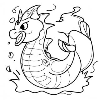 Gyarados Coloring Pages