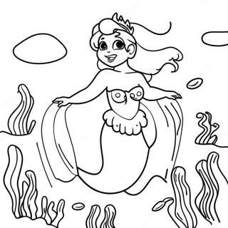 Ursula In The Ocean Coloring Page 45758-10017