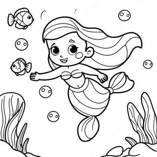 Ariel Coloring Pages