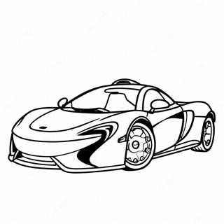 Mclaren Coloring Pages