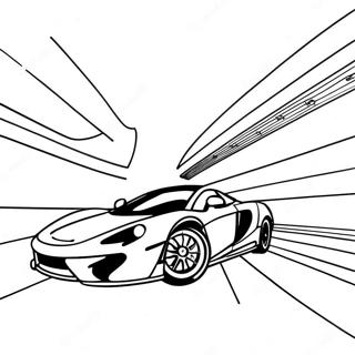 Mclaren Race Car On Track Coloring Page 46616-10197