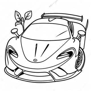 Mclaren Supercar Coloring Page 46619-10210