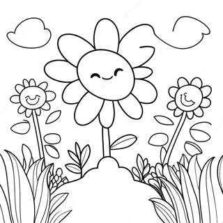 Flower Coloring Pages