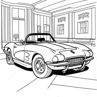 Corvette Coloring Pages