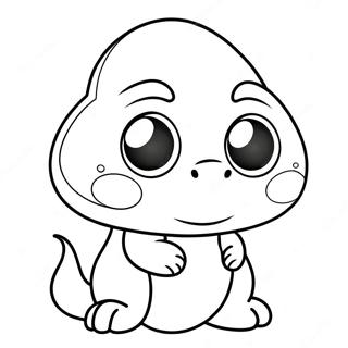 Cute Goomba With Big Eyes Coloring Page 47002-10276