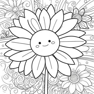 Flower Coloring Pages