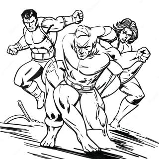 X Men Coloring Pages